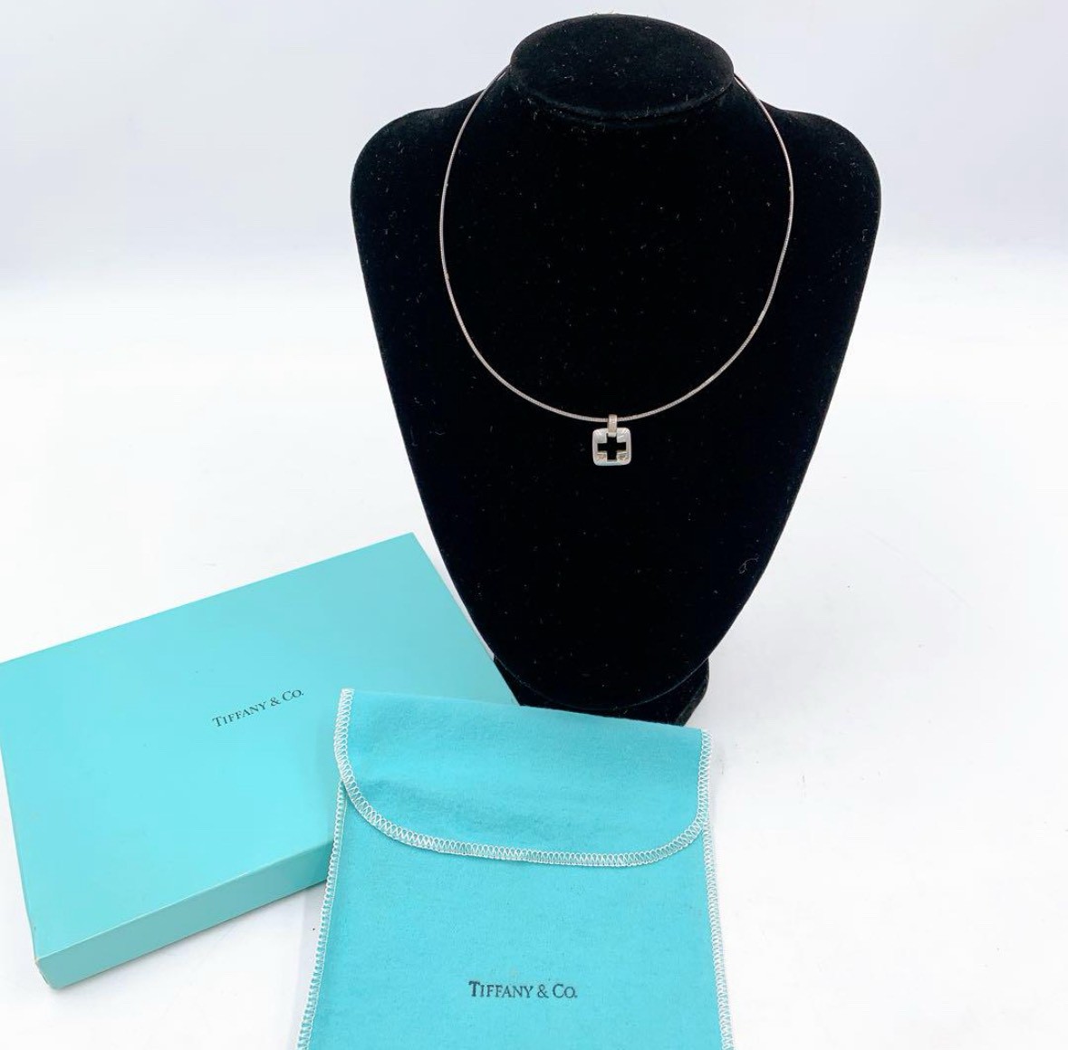 出張買取事例】Tiffany ピアストクロスチョーカーネックレス Sv925
